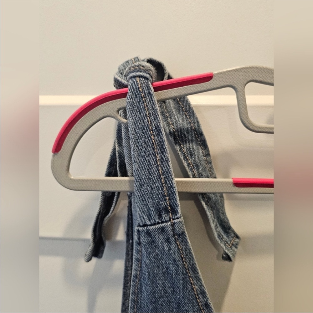 PrettyLittleThing  Blue Denim Fabric - Picture 4 of 8